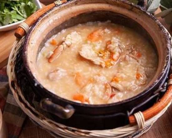 帶子砂锅粥 Scallops Congee